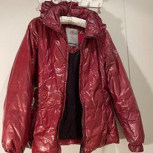 Post Card Puffer Coat